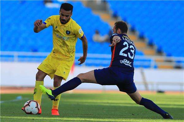 من مباراة التعاون و الاتفاق
