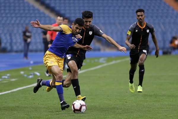 لقطة من المباراة