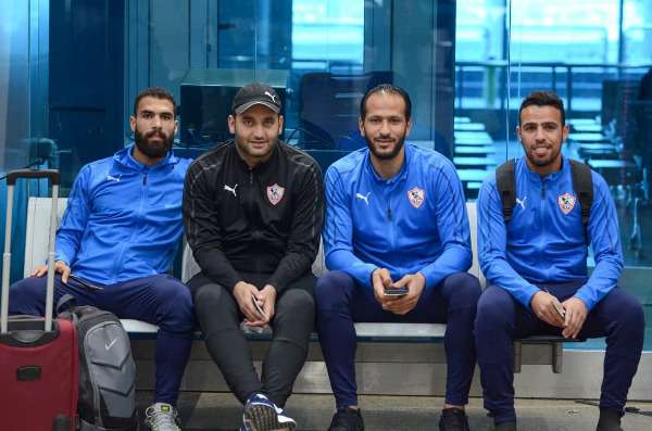 بعثة الزمالك في مطار القاهرة