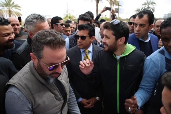 أحمد حسن وحازم إمام وأشرف صبحي