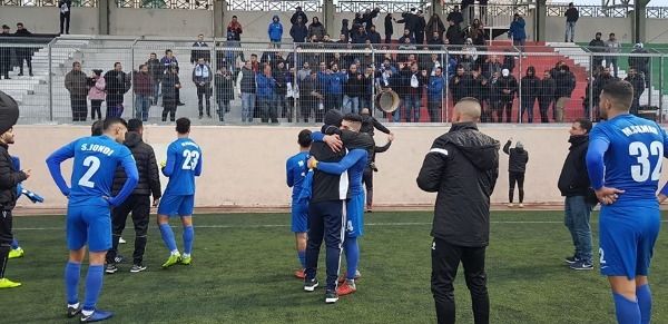 فرحة لاعبي هلال القدس