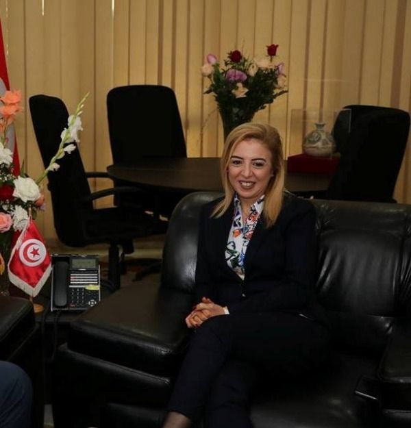 وزيرة الرياضة التونسية سنية بن الشيخ