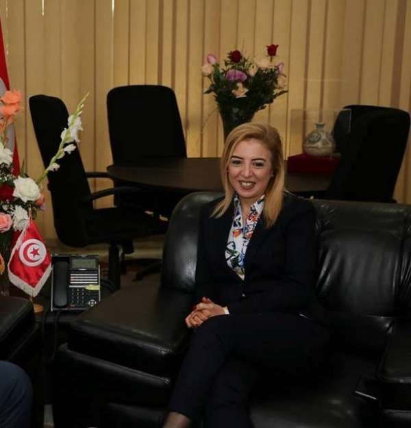 وزيرة الرياضة التونسية سنية بن الشيخ
