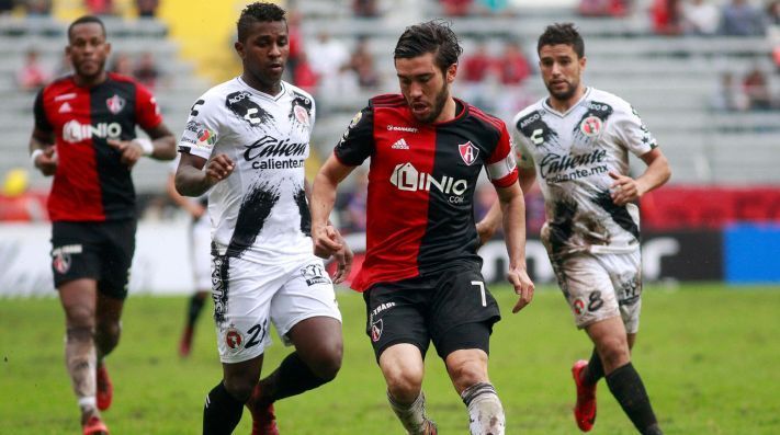 من مباراة تيخوانا وأطلس 