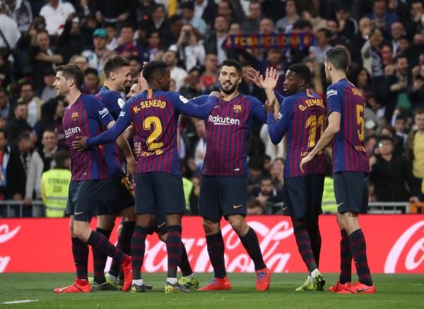 لاعبو برشلونة