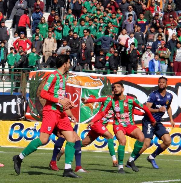 جانب من المباراة