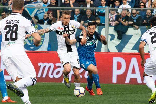 لقطة من المباراة