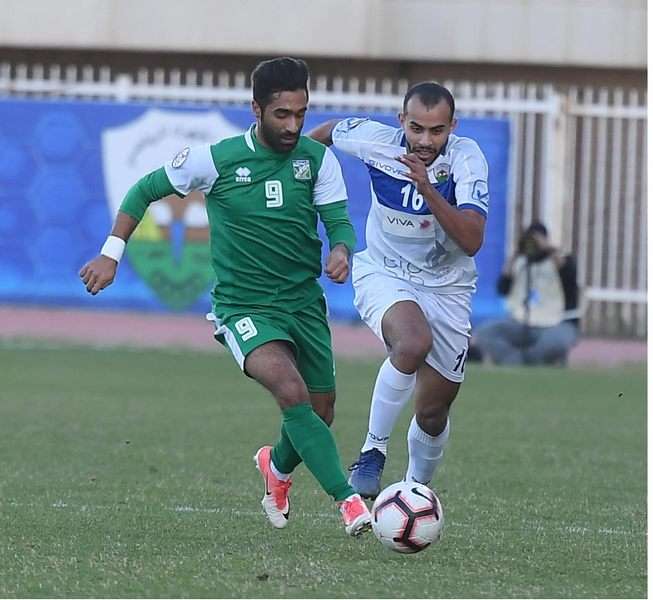 لقطة من المباراة