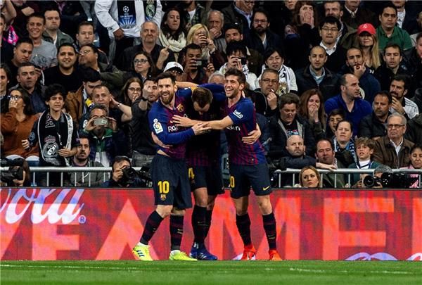 لاعبو برشلونة