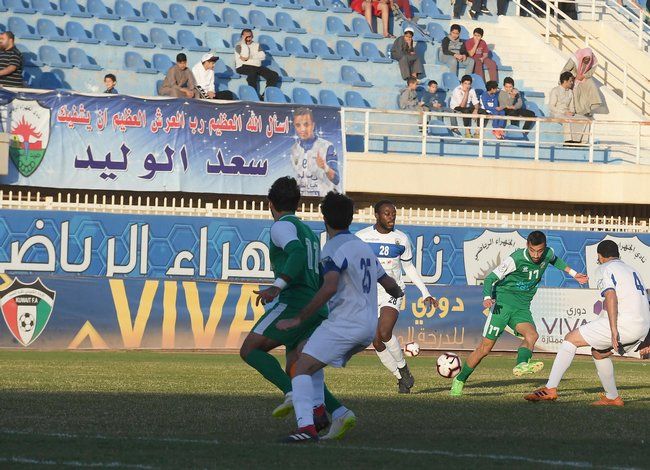 جانب من مباراة للجهراء