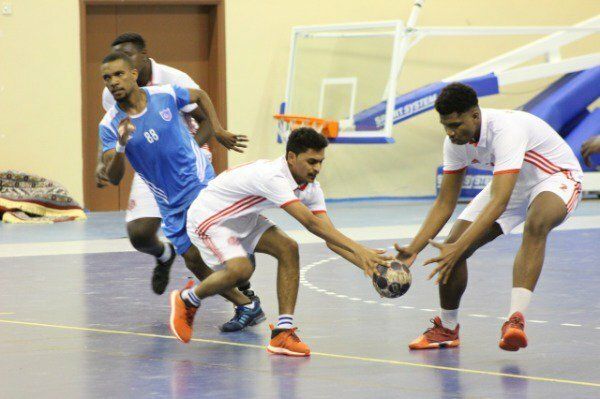 من منافسات دوري اليد