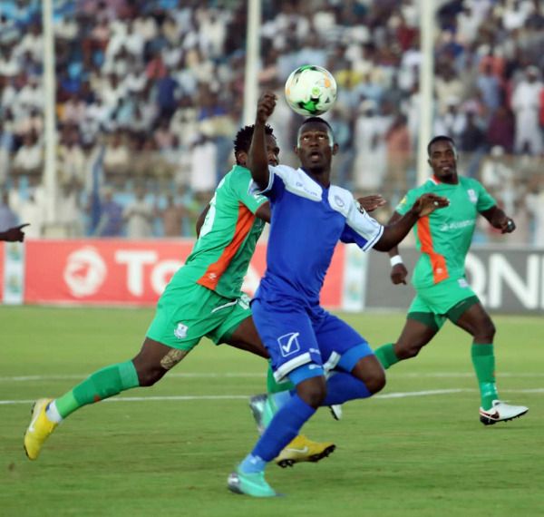 جانب من المباراة