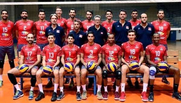 لاعبو منتخب تونس للطائرة