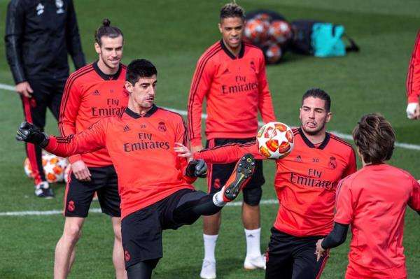 من مران ريال مدريد