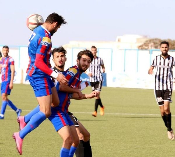 من مباراة اتحاد تطاوين والنادي الصفاقسي 