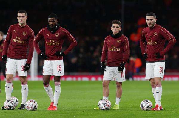 لاعبو آرسنال