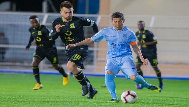 من مباراة سابقة بين اتحاد جدة والباطن