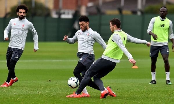 تدريبات فريق ليفربول