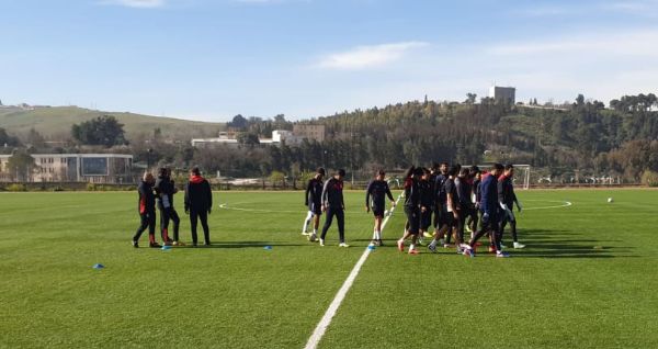  من تدريبات الأفريقي في قسنطينة 