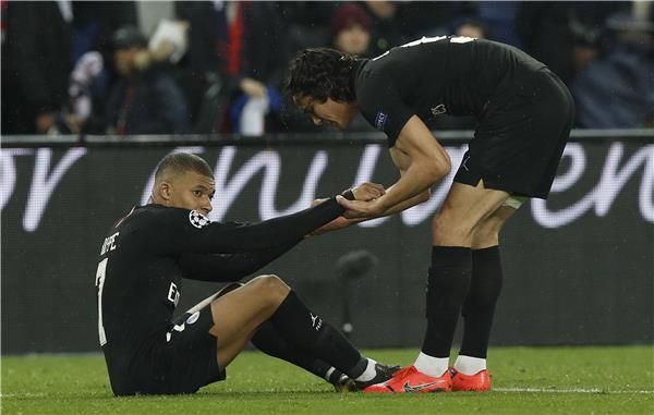 خيبة أمل لاعبي باريس