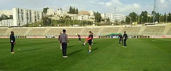 جانب من التدريبات