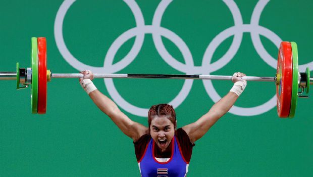 من منافسات رفع الأثقال