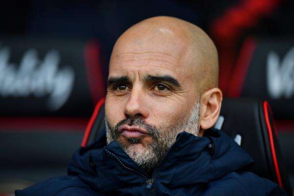 مدرب مانشستر سيتي جوسيب جوارديولا