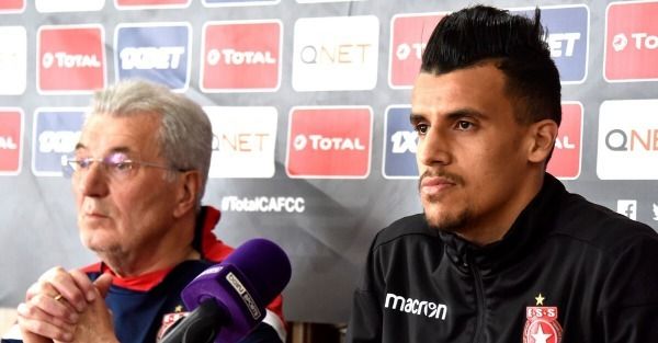 لومير والعريبي في المؤتمر الصحفي