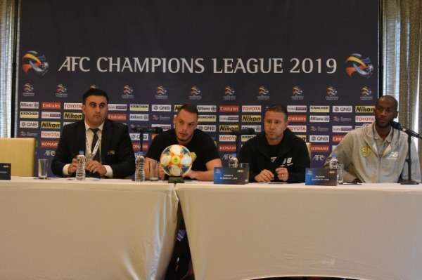  عبد الله صالح من المؤتمر الصحفي