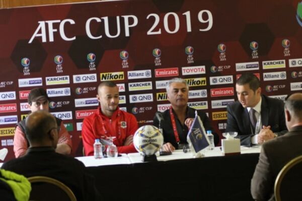 جانب من المؤتمر الصحفي