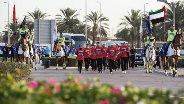 أبوظبي تحتفي بشعلة الأولمبياد الخاص