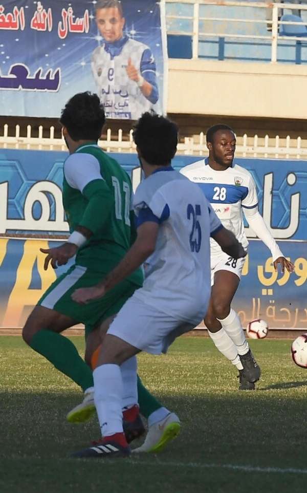 مباراة سابقة لفريق الجهراء