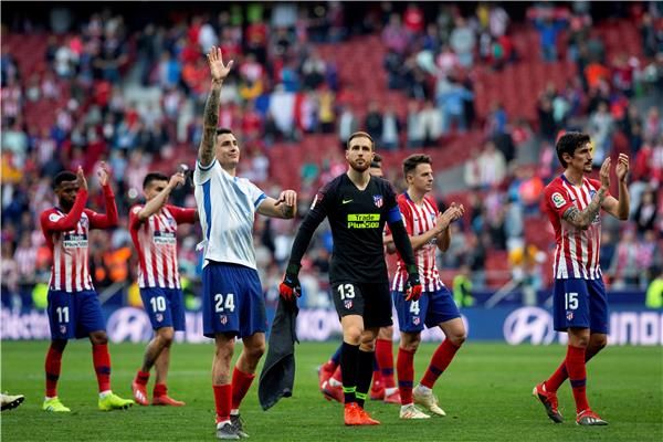 لاعبو أتلتيكو مدريد