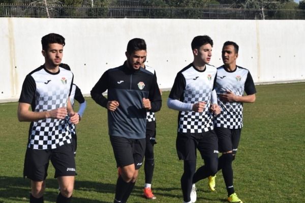 من تدريبات المنتخب الأولمبي