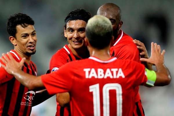 لاعبو الريان 