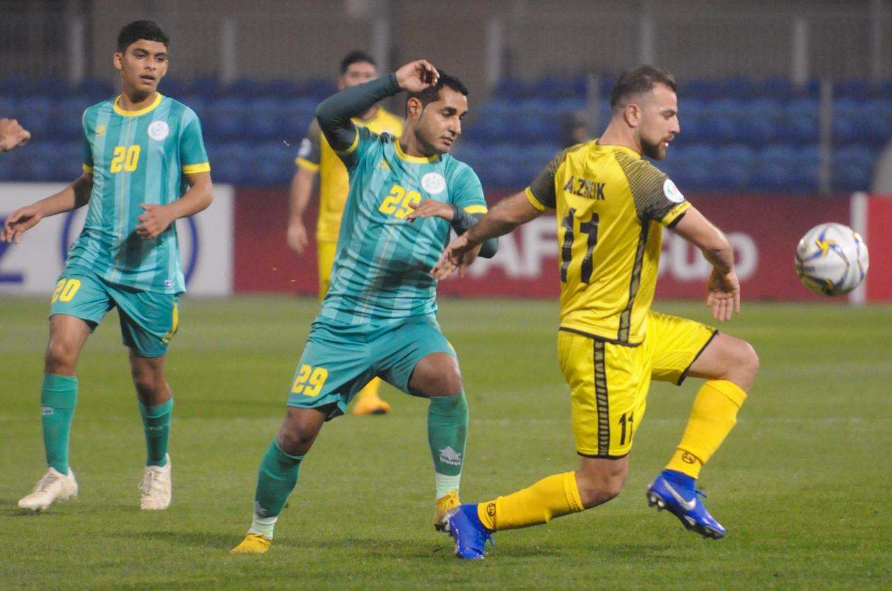 لقطة من المباراة