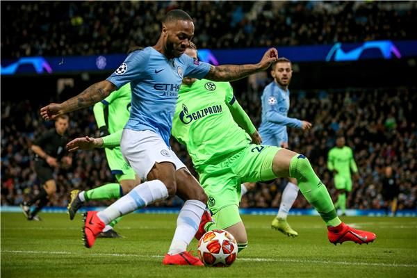 جانب من لقاء السيتي وشالكه