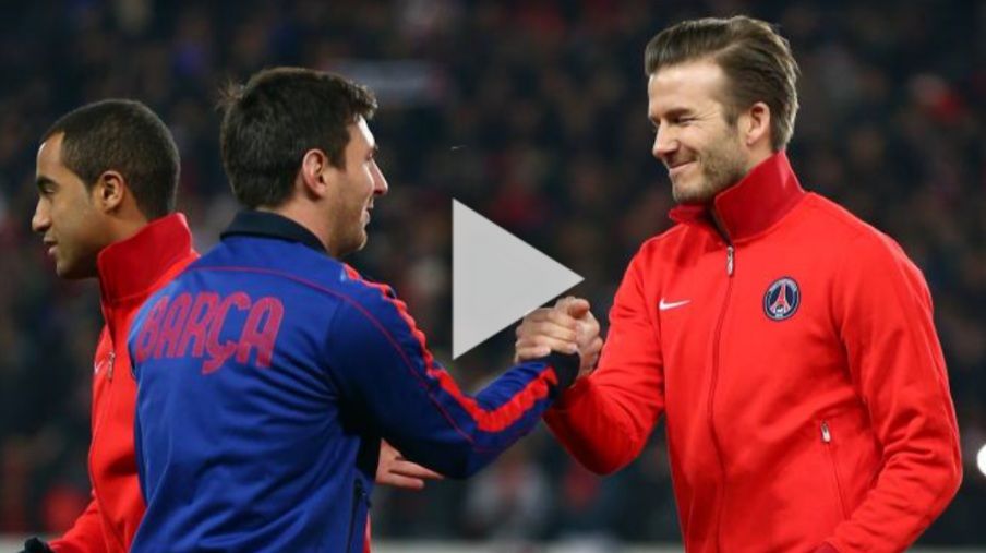 بيكهام وميسي