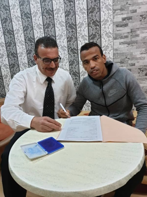 جانب من توقيع العبوبي 