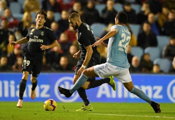 من لقاء سابق بين سيلتا فيجو وريال مدريد 