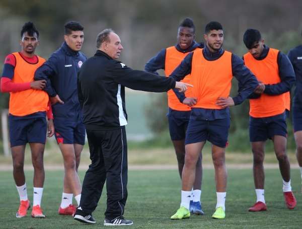 بلقاسم في أول مران