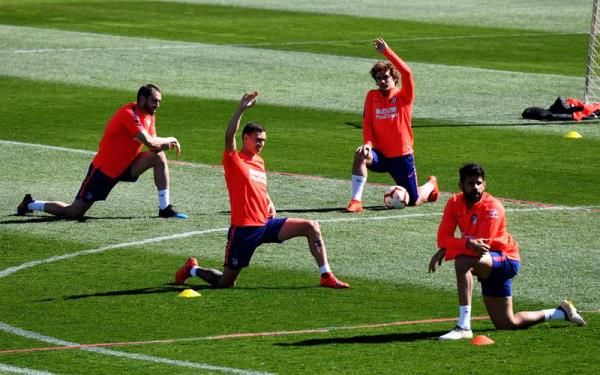 من مران أتليتكو مدريد