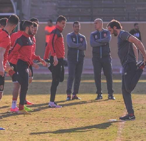  محمد يوسف من تدريبات الأهلي