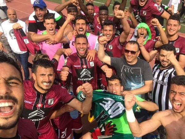 فرحة لاعبي الصفاقسي بالفوز 