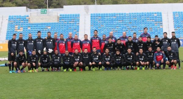 منتخب الأردن قبل تدريب اليوم