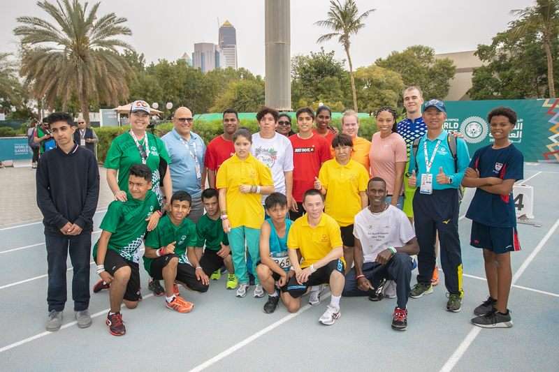 من الحصة التدريبية