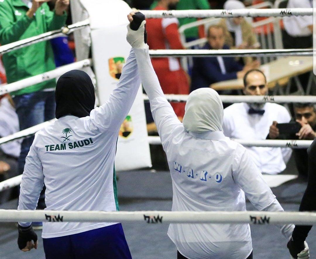فوز السعودية القرشي باللقاء النهائي