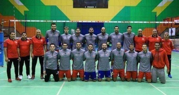  الفريق الأول لكرة الطائرة رجال بالنادي الأهلي