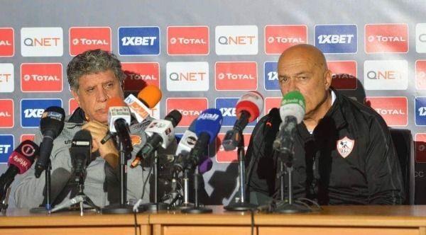 مزيان وجروس من المؤتمر الصحفي