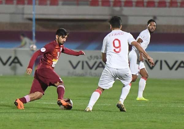 لقطة من المباراة